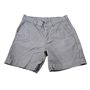 Patagonia Gray Flat Front Men Shorts